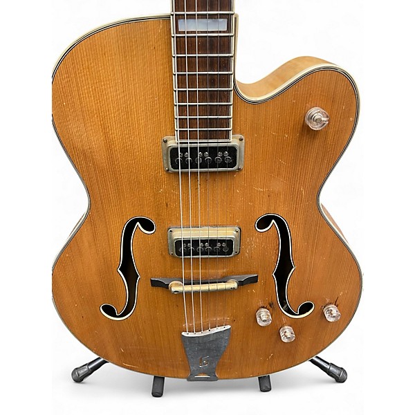 Vintage 1954 Gretsch Guitars Synchromatic II 6192-3 Blonde Hollow Body Electric Guitar