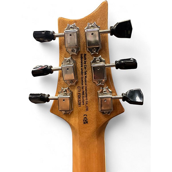 Used PRS Zach Myers Signature SE Trans Blue Solid Body Electric Guitar