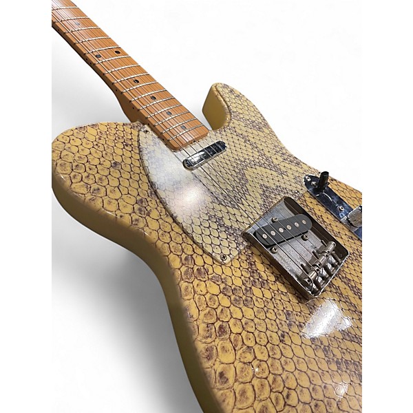 Vintage 1999 Fender Telecaster Snakeskin Solid Body Electric Guitar