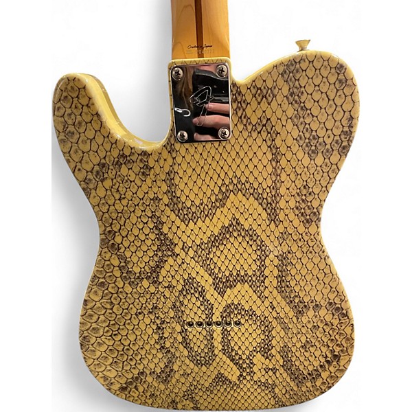 Vintage 1999 Fender Telecaster Snakeskin Solid Body Electric Guitar