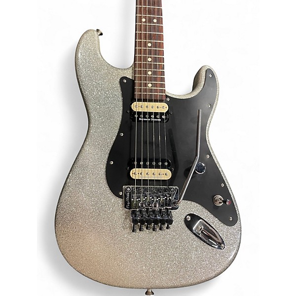 Used 2012 Charvel Pro Mod So Cal Limited Edition Silver Sparkle Solid Body Electric Guitar