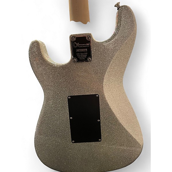 Used 2012 Charvel Pro Mod So Cal Limited Edition Silver Sparkle Solid Body Electric Guitar