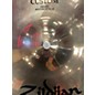 Used Zildjian 14in A Custom Hi Hat Pair Cymbal
