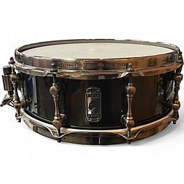 Used Mapex 14X5 Black Panther Black Widow Snare Black Drum