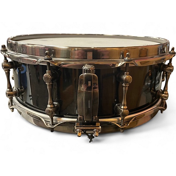 Used Mapex 14X5 Black Panther Black Widow Snare Black Drum