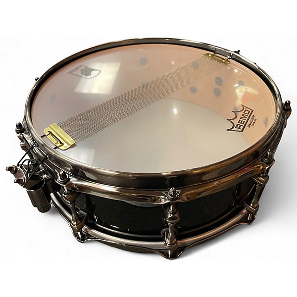 Used Mapex 14X5 Black Panther Black Widow Snare Black Drum
