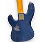 Used Squier PRECISION BASS Blue Electric Bass Guitar
