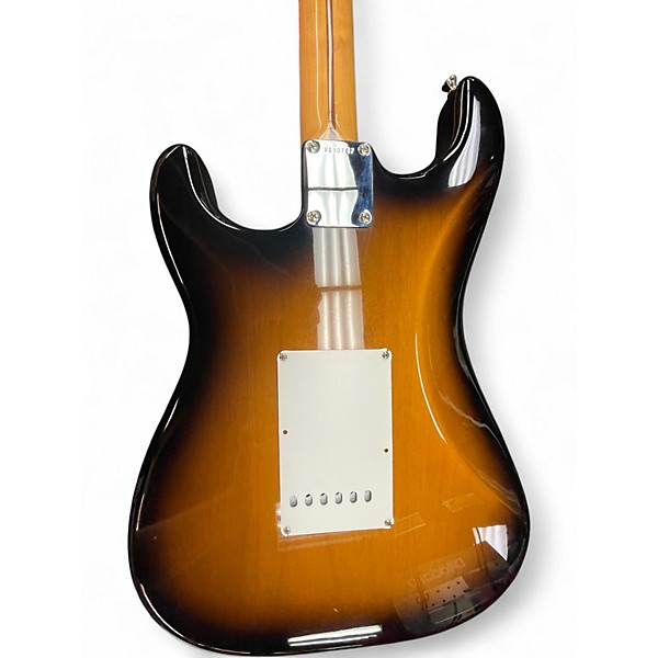 Used Fender 1957 American Vintage Stratocaster 2 Color Sunburst Solid Body Electric Guitar