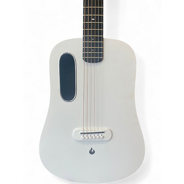 Used LAVA MUSIC PLAY WHITE Acoustic Electric Guitar
