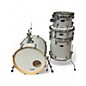 Used SPL 4 Piece Street Bop Gray Sparkle Drum Kit thumbnail