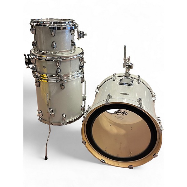 Used SPL 4 Piece Street Bop Gray Sparkle Drum Kit
