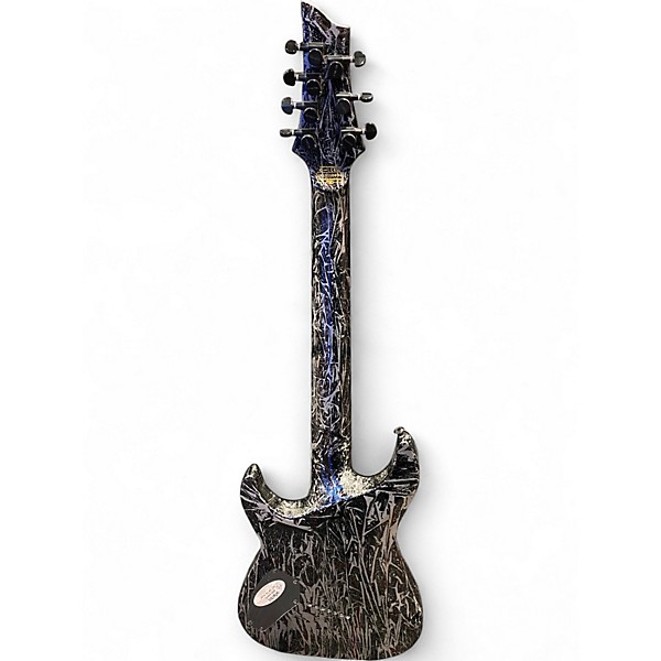 Used Schecter Guitar Research C7 Silver Mountain Multiscale Silver Mountain Solid Body Electric Guitar