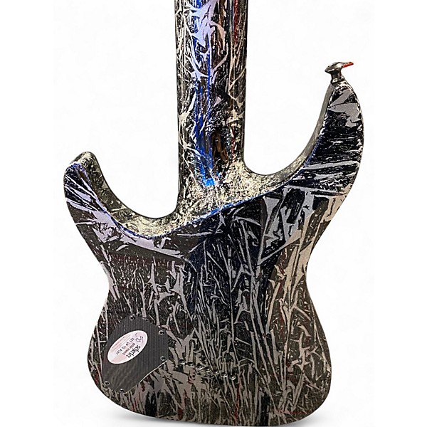 Used Schecter Guitar Research C7 Silver Mountain Multiscale Silver Mountain Solid Body Electric Guitar