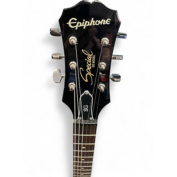 Used Epiphone SG Special Bolt On Black Solid Body Electric Guitar