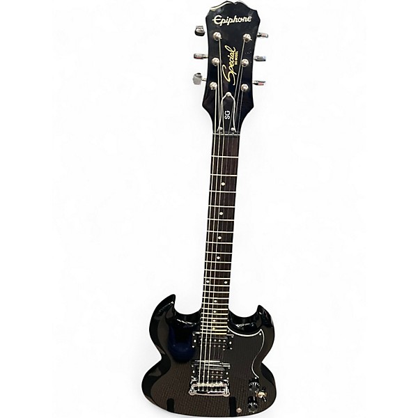 Used Epiphone SG Special Bolt On Black Solid Body Electric Guitar
