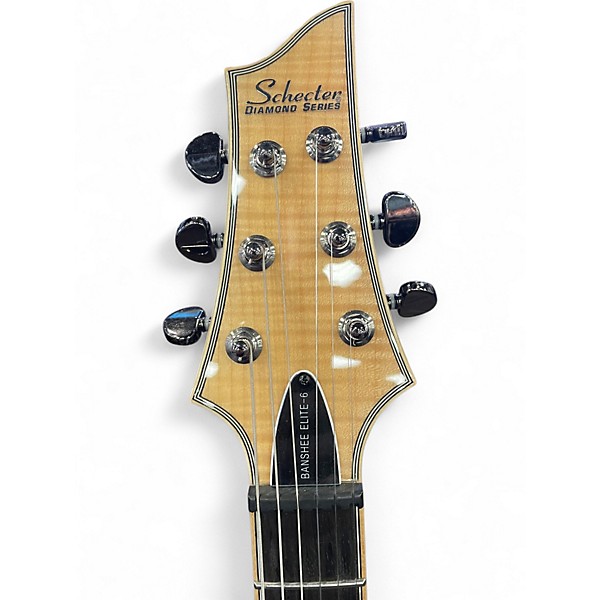 Used Schecter Guitar Research BANSHEE ELITE 6 Natural Solid Body Electric Guitar