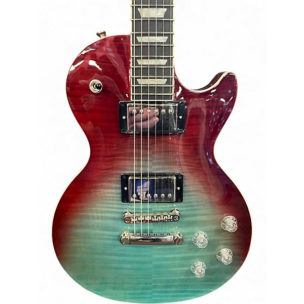 Used Epiphone LES PAUL MODERN BLUEBERRY FADE Solid Body Electric Guitar