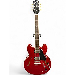 Used Epiphone ES355 Red Hollow Body Electric Guitar