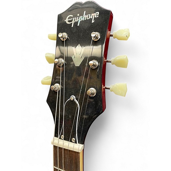 Used Epiphone ES355 Red Hollow Body Electric Guitar