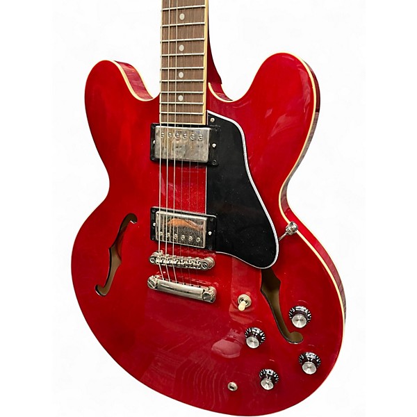 Used Epiphone ES355 Red Hollow Body Electric Guitar
