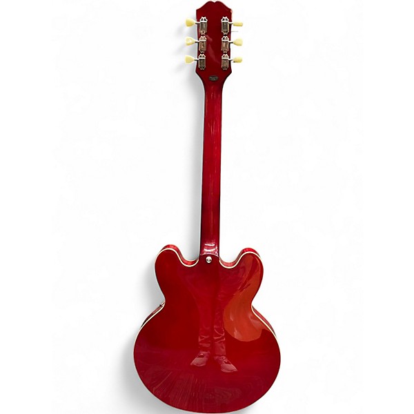 Used Epiphone ES355 Red Hollow Body Electric Guitar