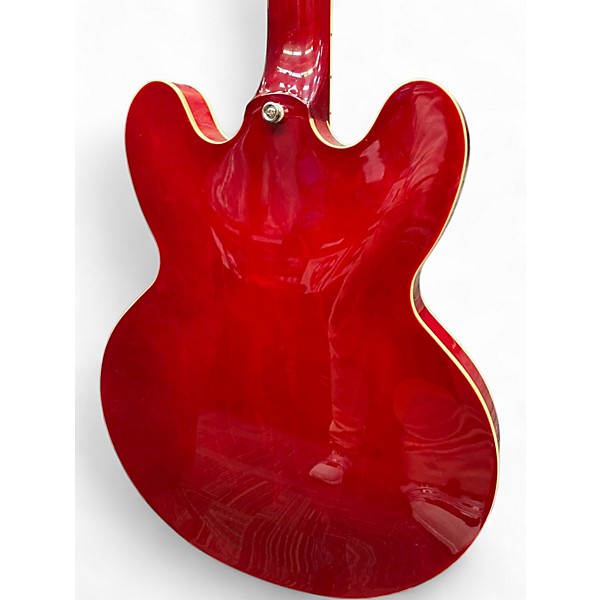 Used Epiphone ES355 Red Hollow Body Electric Guitar