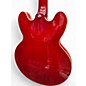 Used Epiphone ES355 Red Hollow Body Electric Guitar