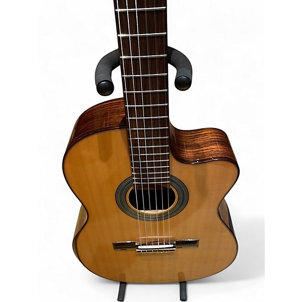 Used Alvarez AC70HCE Natural Classical Acoustic Electric Guitar