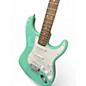 Used Squier Bullet Stratocaster Surf Green Solid Body Electric Guitar