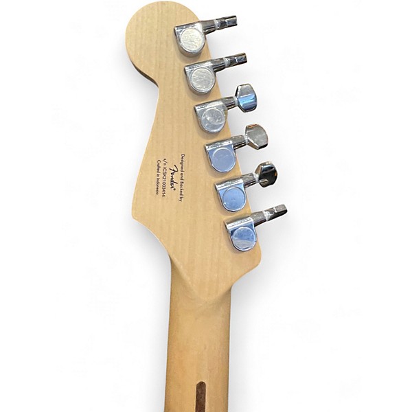 Used Squier Bullet Stratocaster Surf Green Solid Body Electric Guitar