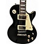 Used Epiphone Les Paul Standard Ebony Solid Body Electric Guitar