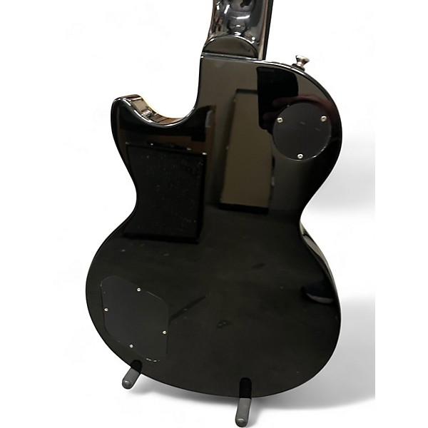 Used Epiphone Les Paul Standard Ebony Solid Body Electric Guitar