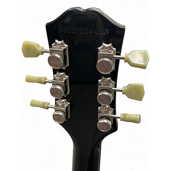 Used Epiphone Les Paul Standard Ebony Solid Body Electric Guitar