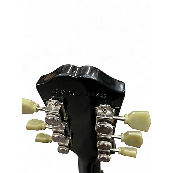 Used Epiphone Les Paul Standard Ebony Solid Body Electric Guitar