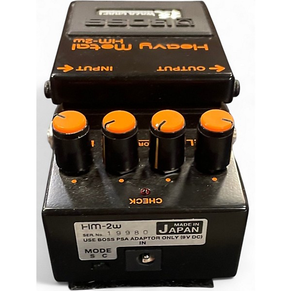 Used BOSS HM2 Heavy Metal Effect Pedal