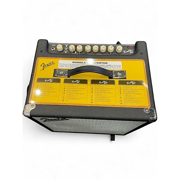 Used Fender Rumble V3 40W 1x10 Bass Combo Amp