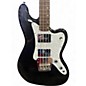 Used Squier PARANORMAL RASCAL BLACK SPARKLE Electric Bass Guitar