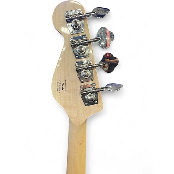 Used Squier PARANORMAL RASCAL BLACK SPARKLE Electric Bass Guitar