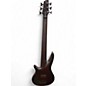 Used Ibanez SRF706 6-STRING  Amber Electric Bass Guitar