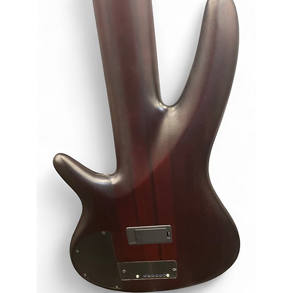 Used Ibanez SRF706 6-STRING  Amber Electric Bass Guitar