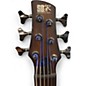 Used Ibanez SRF706 6-STRING  Amber Electric Bass Guitar