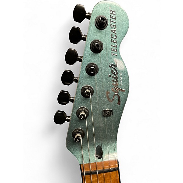 Used Fender SQUIRE TELECASTER TEAL Solid Body Electric Guitar