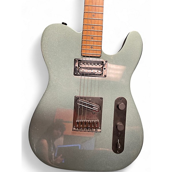 Used Fender SQUIRE TELECASTER TEAL Solid Body Electric Guitar