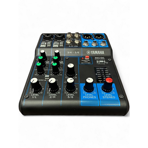 Used Yamaha MG06 Powered Mixer