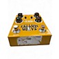 Used T-Rex Engineering Yellow Drive Distortion Effect Pedal