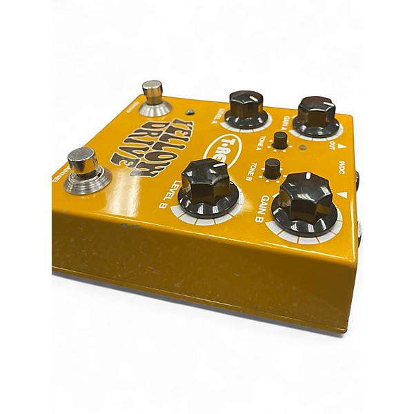 Used T-Rex Engineering Yellow Drive Distortion Effect Pedal