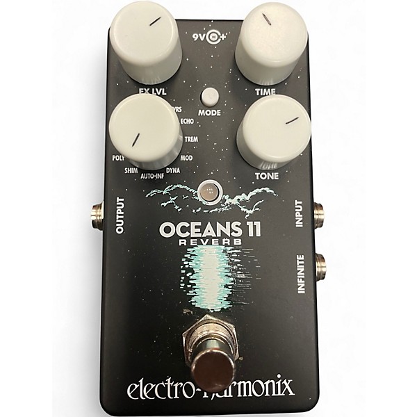 Used Electro-Harmonix Oceans 11 Reverb Effect Pedal