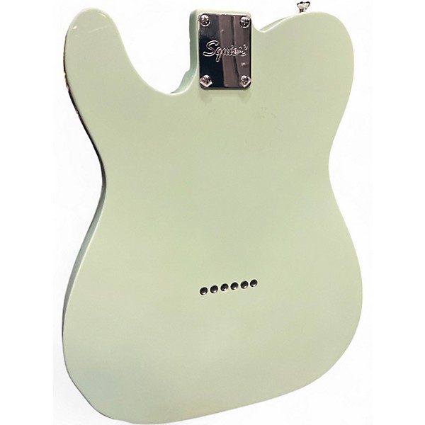 Used Squier Telecaster Surf Green Solid Body Electric Guitar