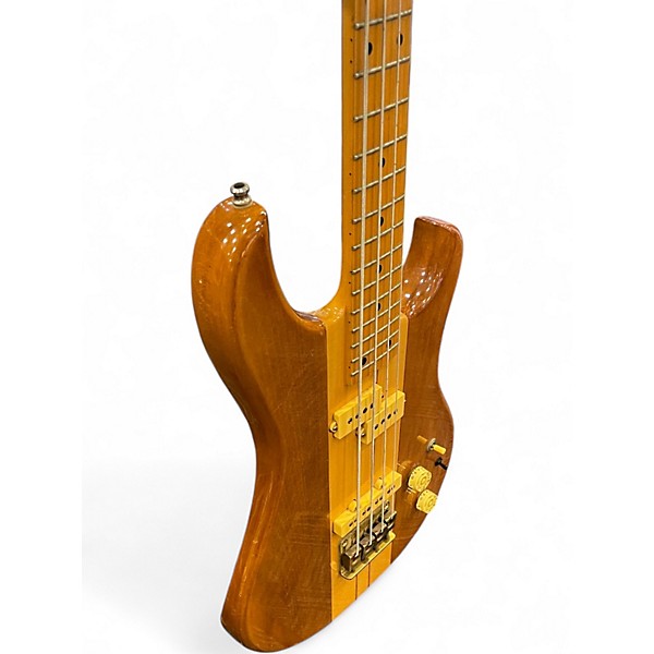 Vintage 1980s VOX 3002 Natural Electric Bass Guitar