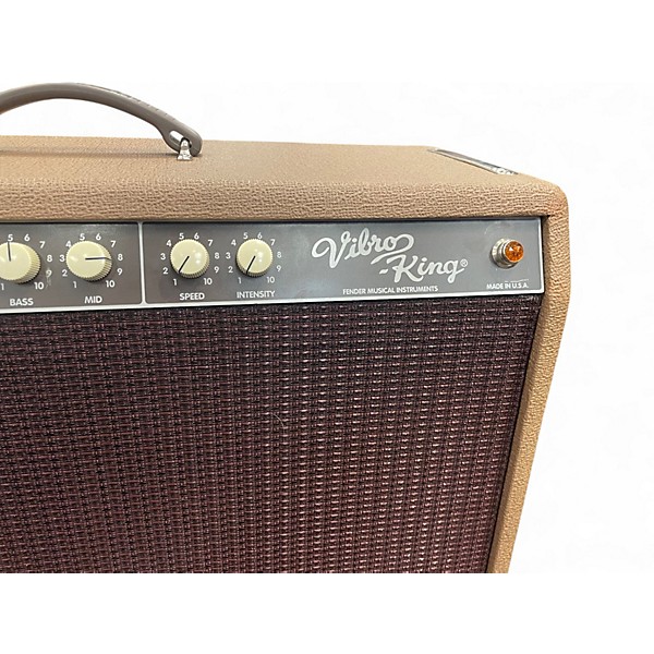 Used Fender Vibro King 60W 3x10 Tube Guitar Combo Amp